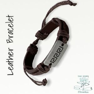 Bundle Sale 3 for $15 | Leather Bracelet (5 of 12) NEW